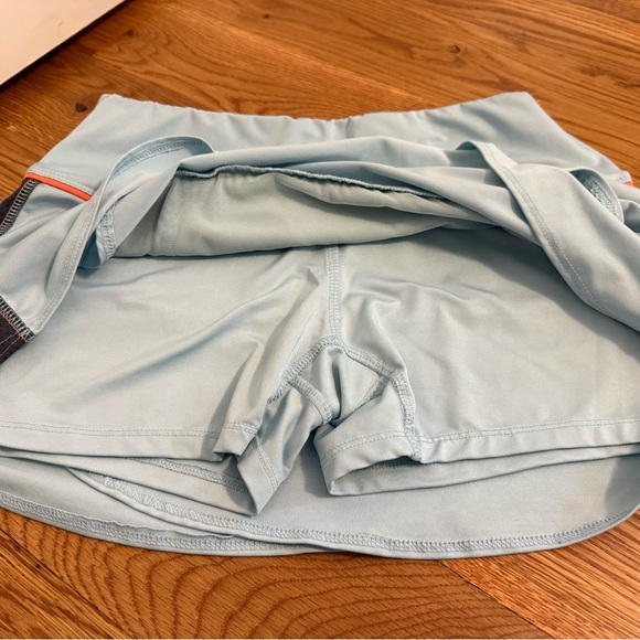 Lucky in Love Blue Ruffle Tennis Skirt Skort size Small - Picture 4 of 8